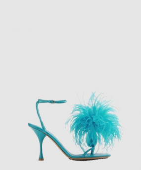 보테가베네타 장식 샌들 667167