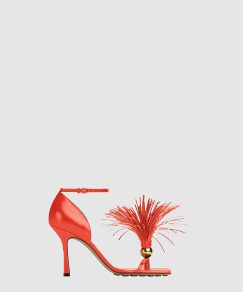 보테가베네타 스트레치 스트랩 샌들 716241