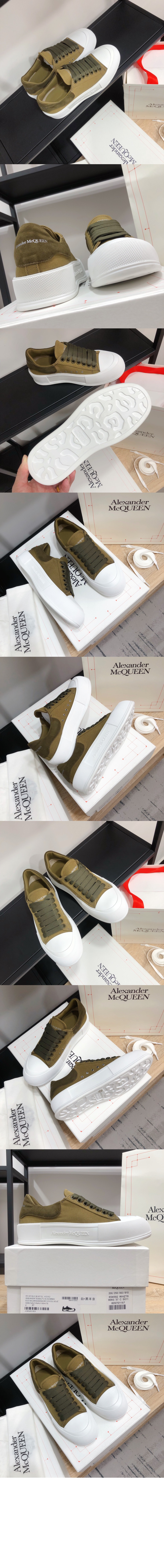 알렉산더맥퀸 스니커즈 654593