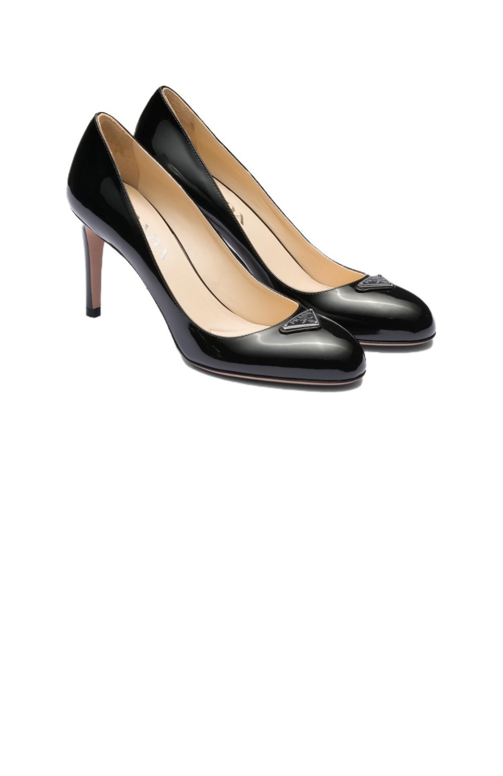 프라다 페이턴트 레더 펌프스 1I160N