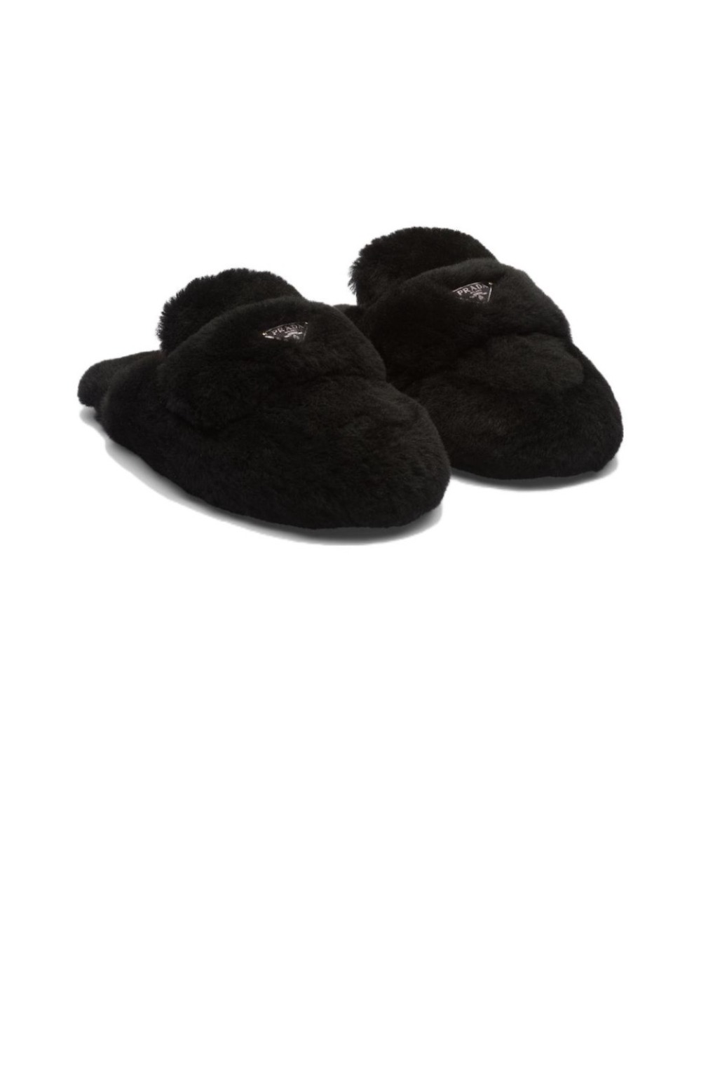 프라다 시어링 뮬 샌들 1D109N