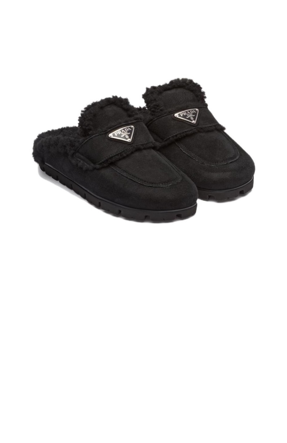 프라다 시어링 슬리퍼 1S711M