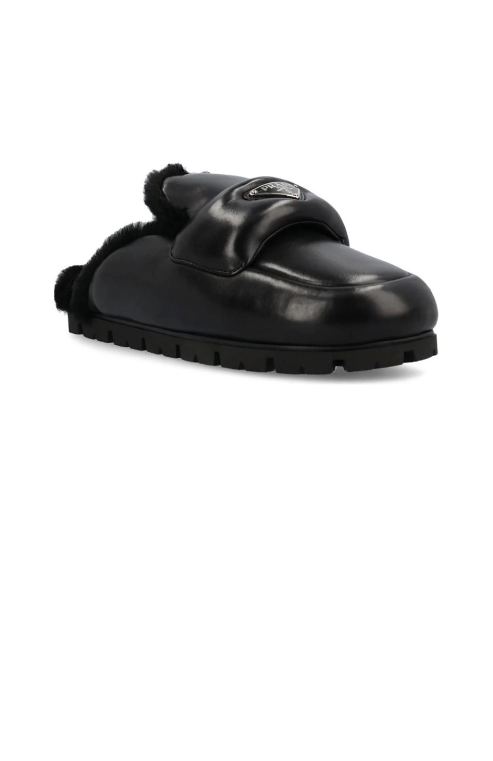 프라다 시어링 슬리퍼 1S084N