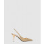 프라다 크리스털 슬링백 힐 1I021N