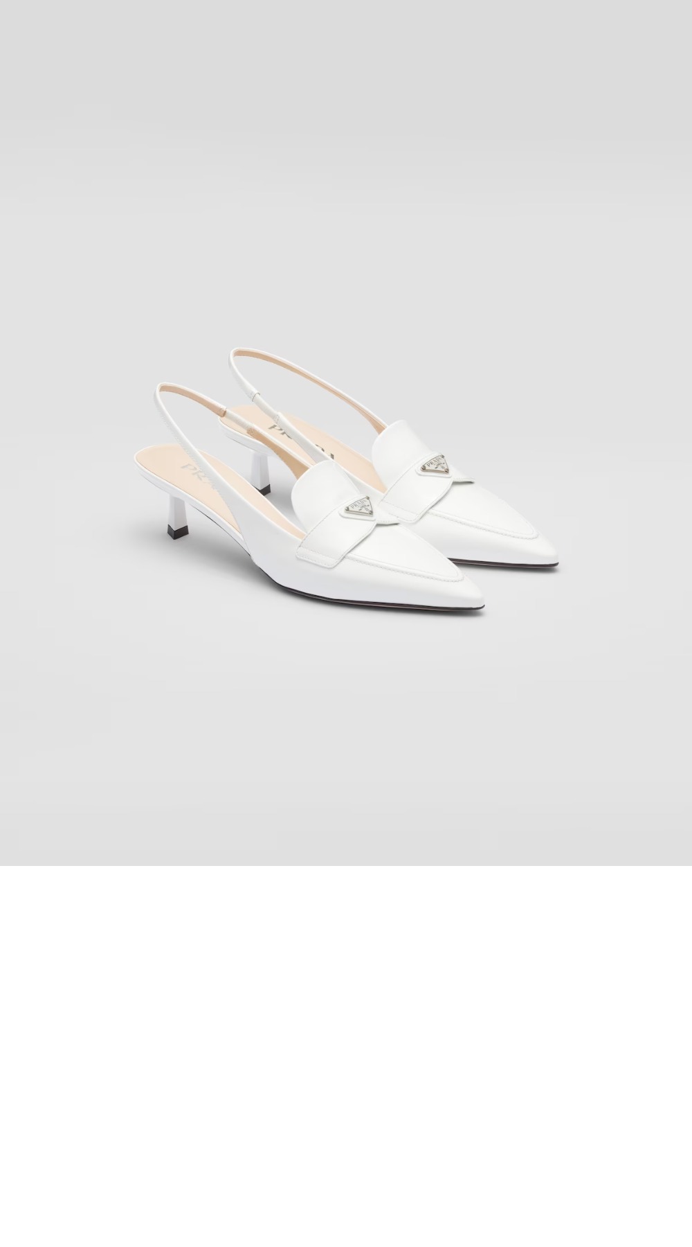 프라다 페이턴트 가죽 슬링백 1D175N