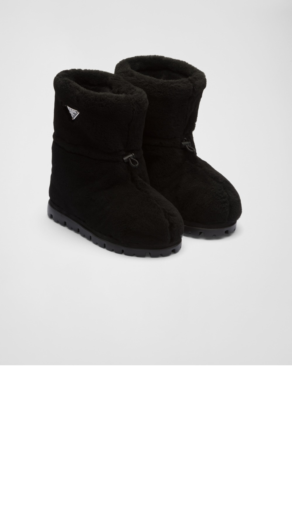 프라다 시어링 부티 1U258N