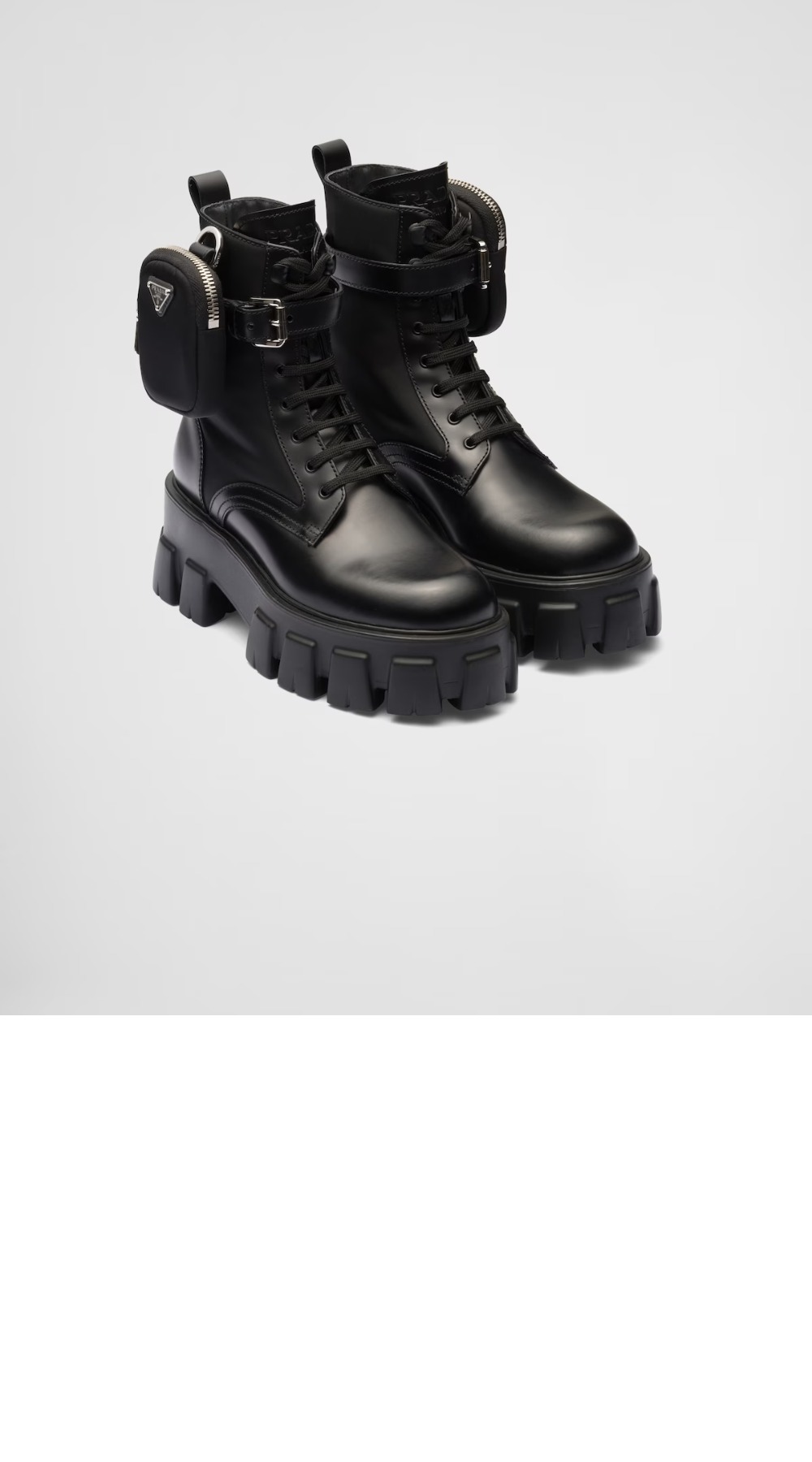 프라다 브러시드 로이스 부츠 1T255M