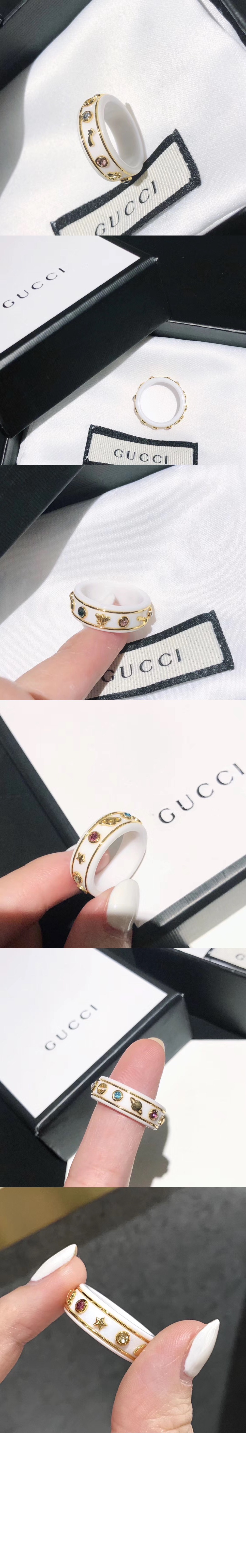 구찌 보석 아이콘 반지 527095