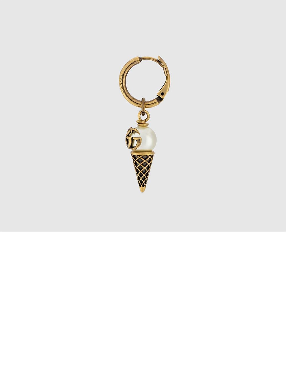 구찌 GG 아이스크림 후프 귀걸이 661957