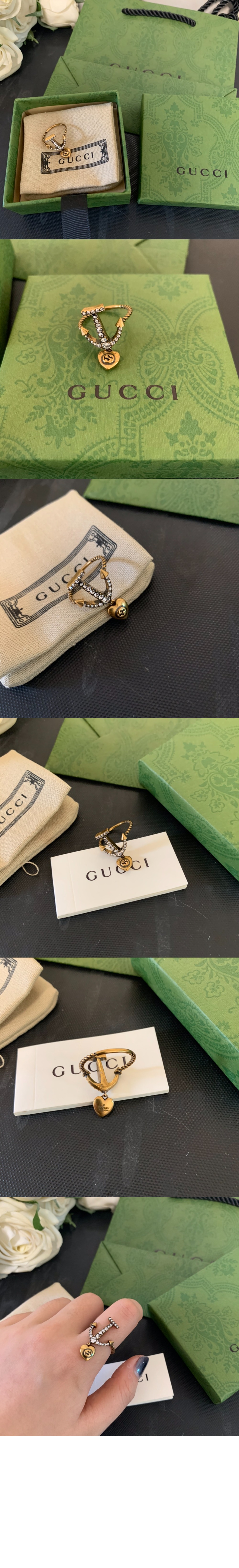 구찌 앵커 반지 661192