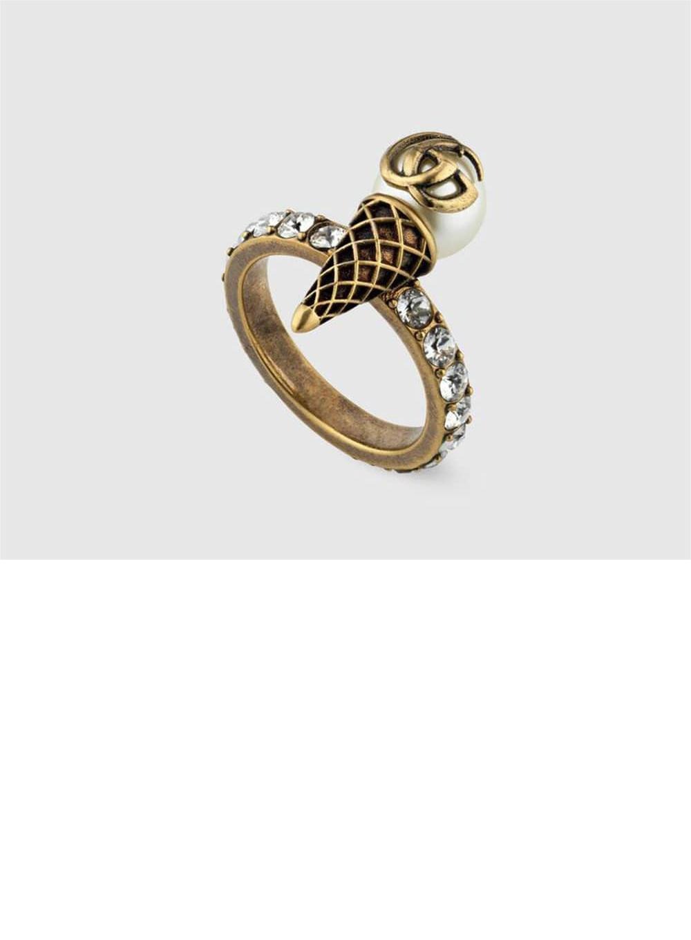 구찌 GG 아이스크림 반지 661956