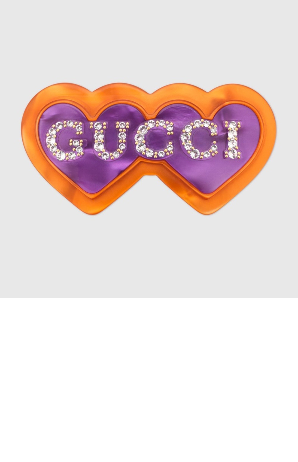 구찌 투하트 수지 머리핀 729611