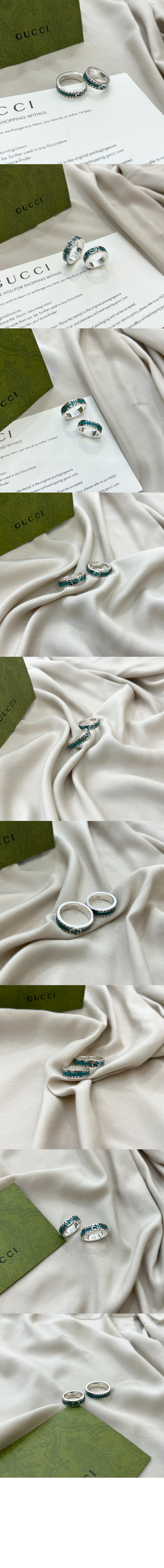 구찌 인터로킹 반지 645573