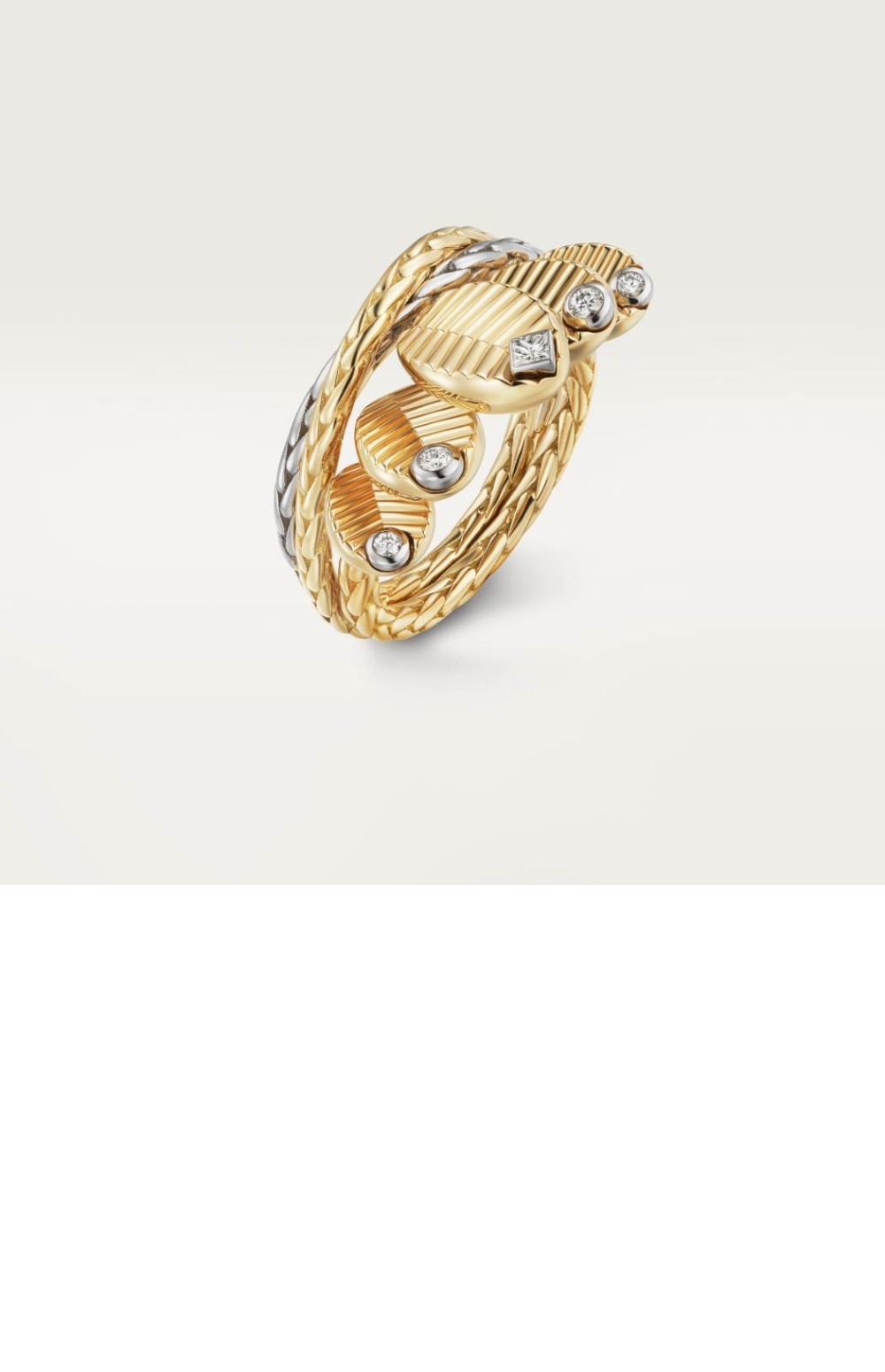 까르띠에 그랑 드 카페 링 N4804700