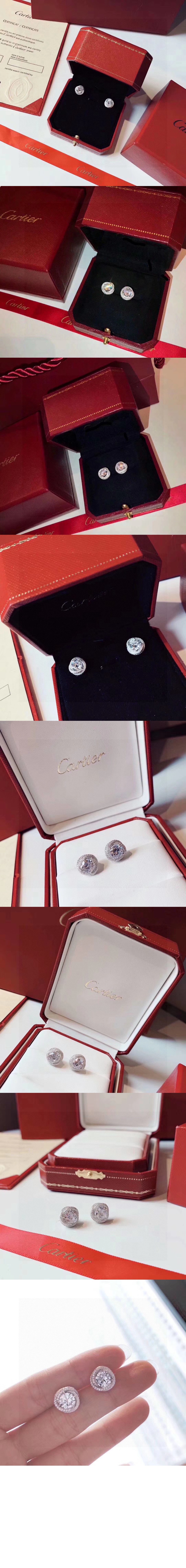 까르띠에 트리니티 루반 귀걸이 N8515014