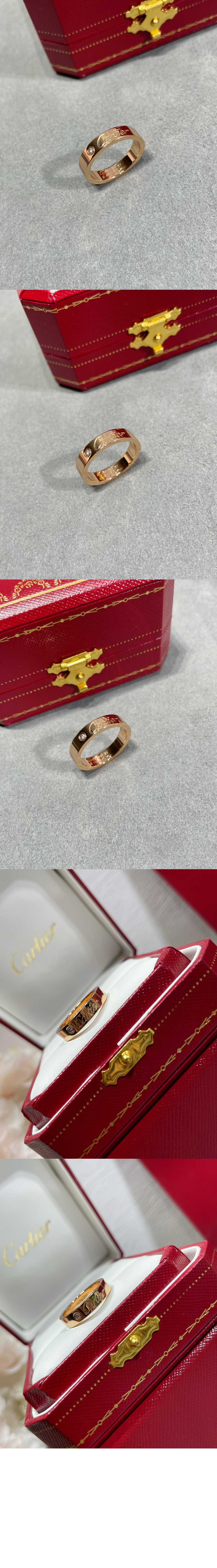 까르띠에 C 드 까르띠에 웨딩 밴드 B4098200