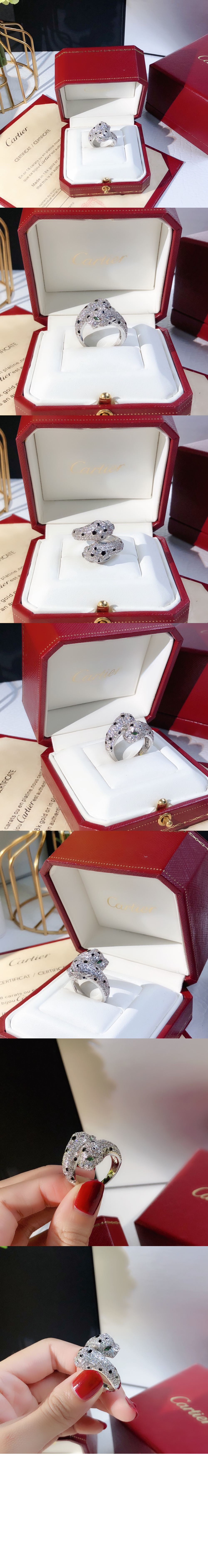 까르띠에 팬더 드 까르띠에 링 N4781000