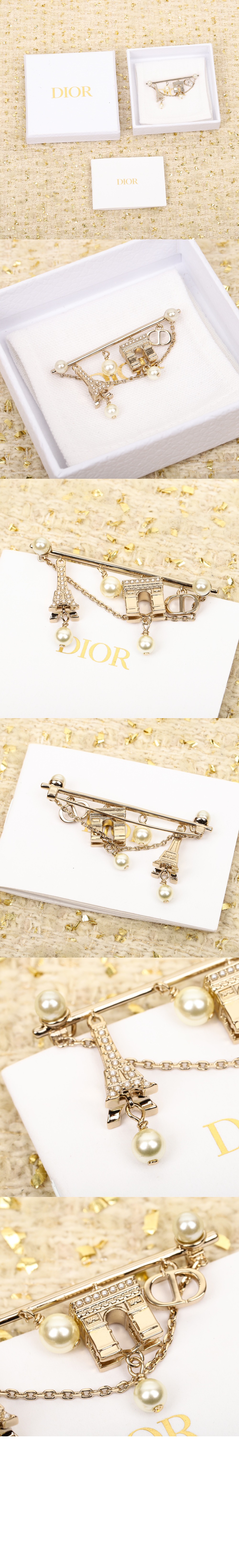 디올 Plan de Paris 브로치 V1134