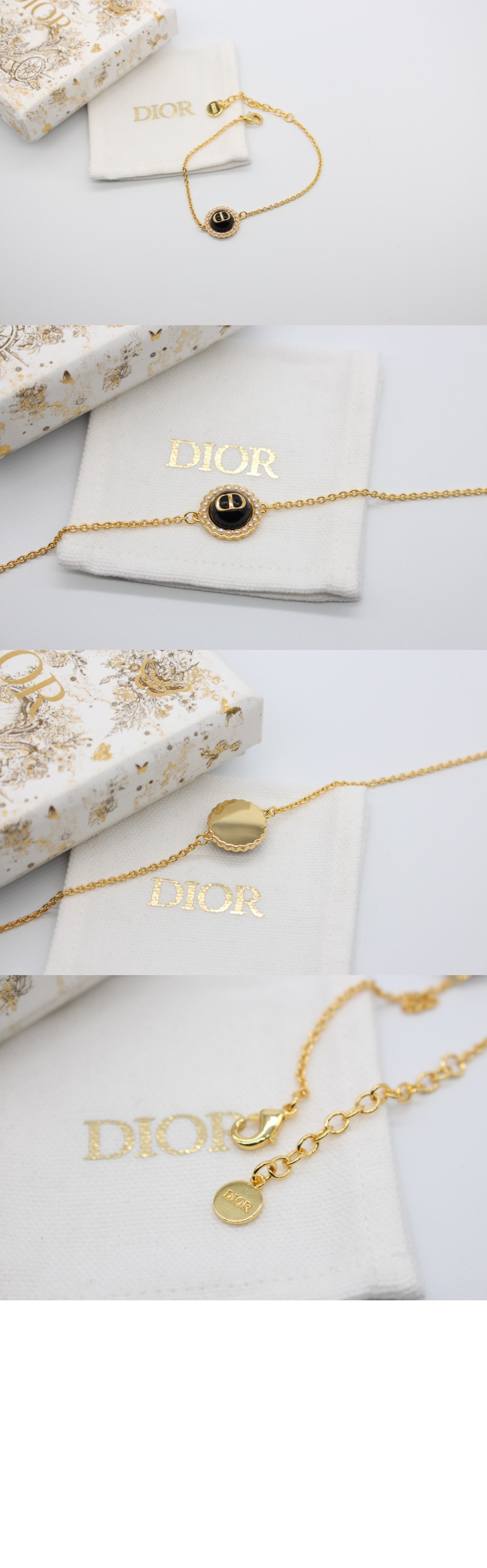 디올 Petit CD Baroque 팔찌 B2210