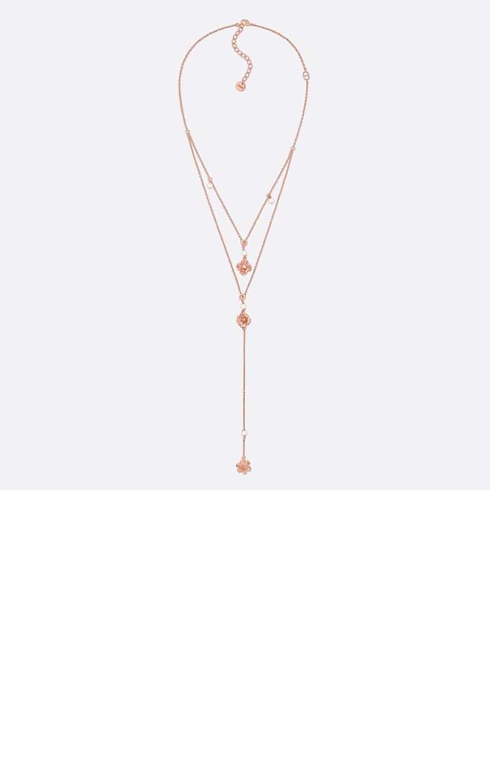 디올 D-Millefiori 목걸이 N2344