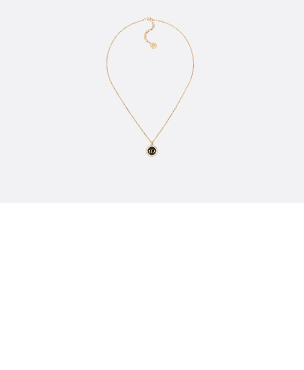 디올 Petit CD Baroque 목걸이 N2636