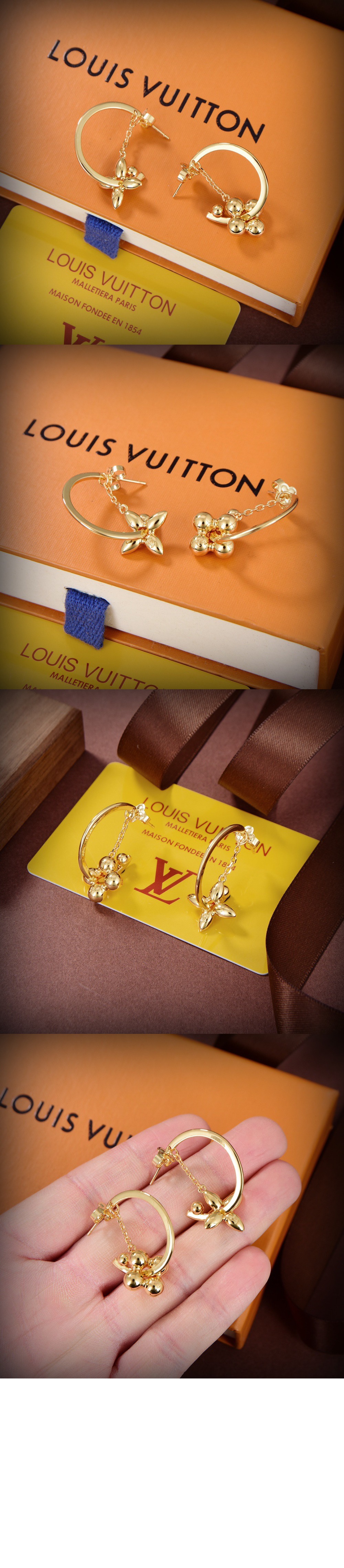 루이비통 블루밍 귀걸이 M64859