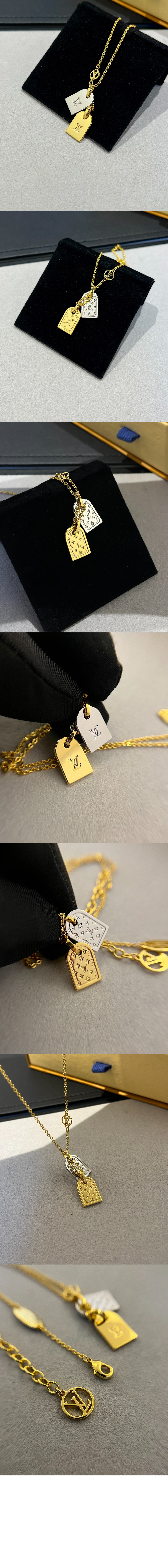 루이비통 나노그램 목걸이 M63141