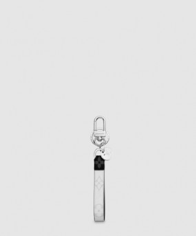 루이비통 슬림 드라곤느 모노그램 화이트 백 참 & 키 홀더 M64168