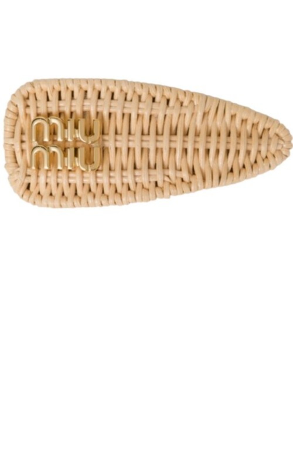 미우미우 위커 헤어 클립 5IF092