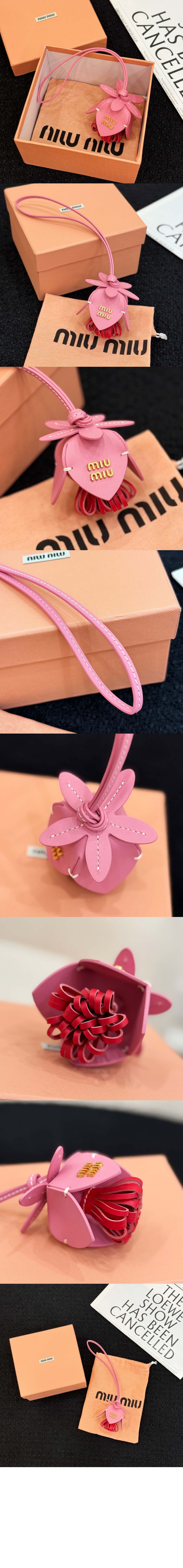 미우미우 가죽 트릭 5TL498