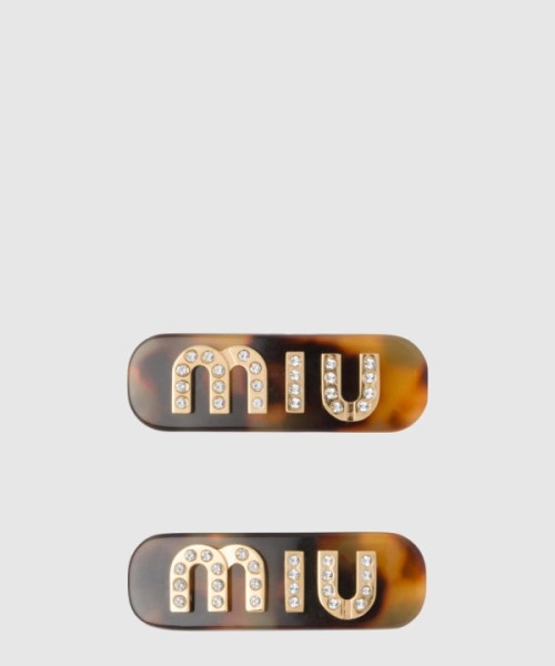 미우미우 헤어 클립 5JF091