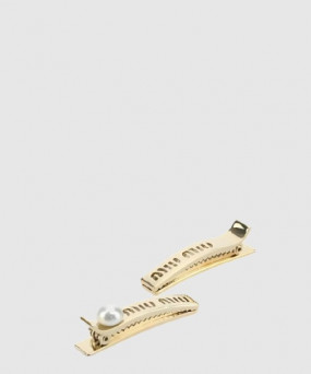 미우미우 헤어 클립 5JF124