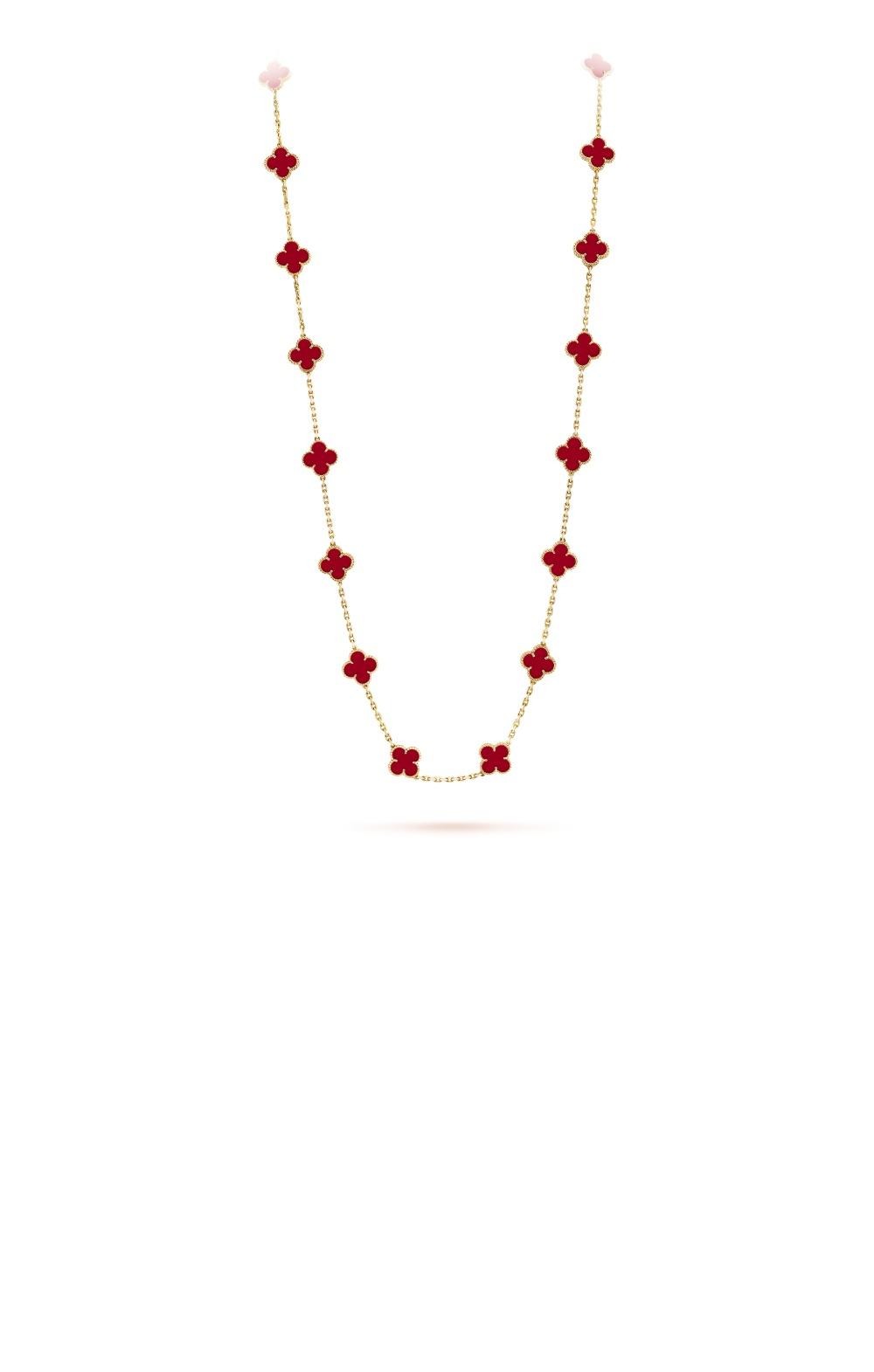 반클리프 빈티지 알함브라 롱 목걸이 39800