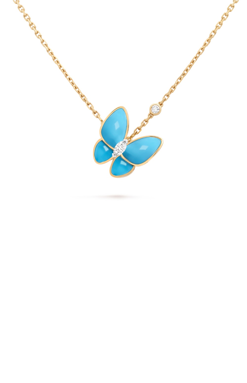 반클리프 투 버터플라이 목걸이 7UP00