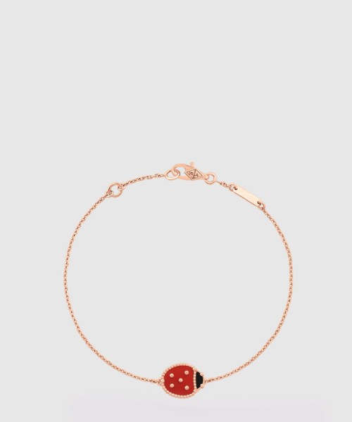 반클리프 럭키 스프링 팔찌 7R000