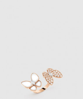 반클리프 투 버터플라이 비트윈 반지 7AL00