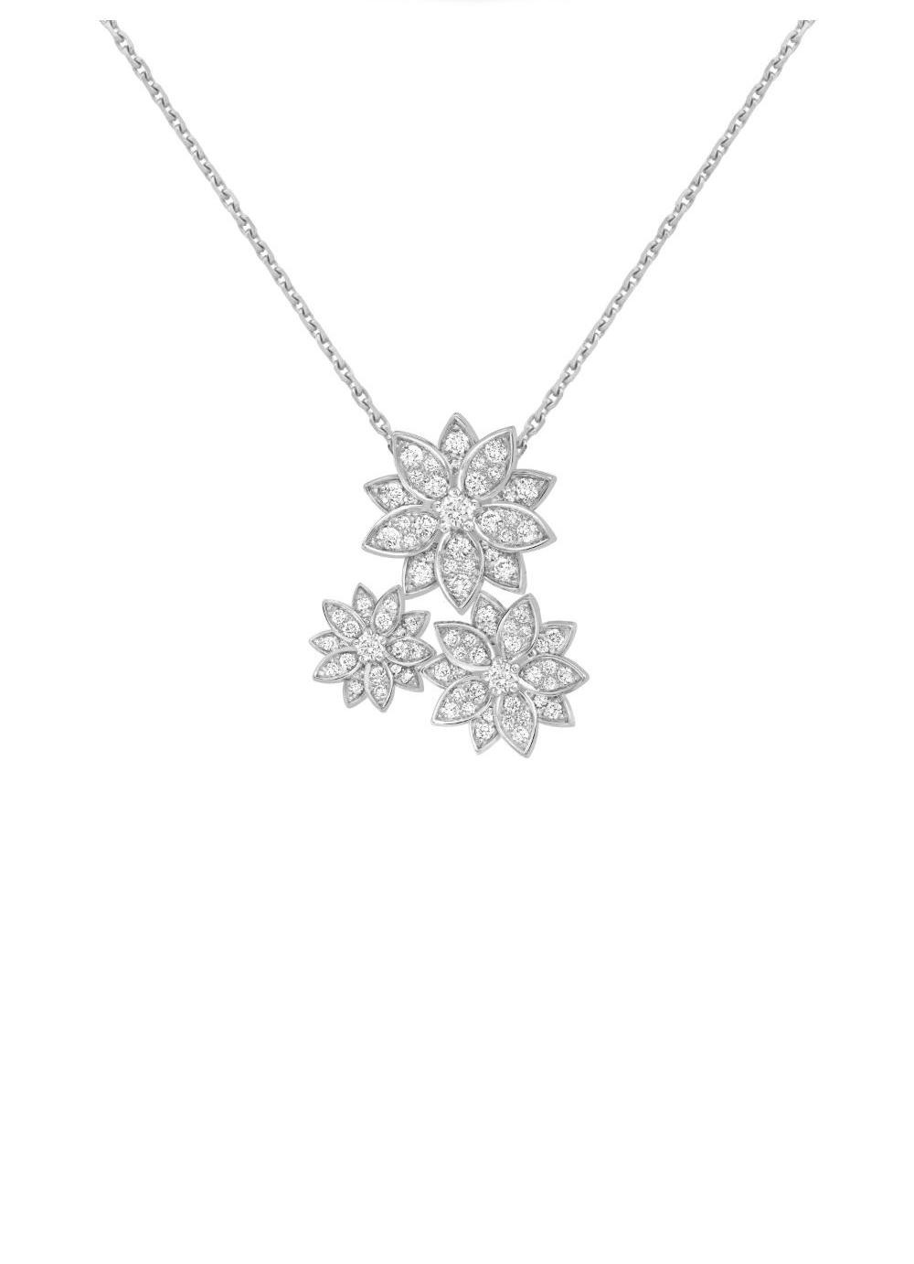 반클리프 로터스 펜던트 7TG00