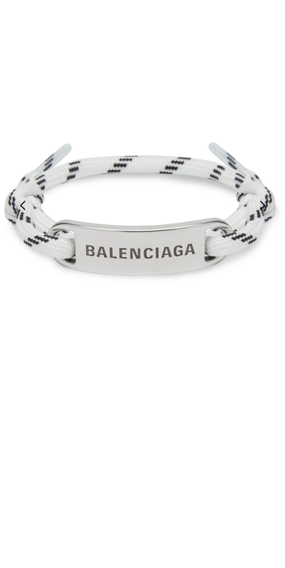 발렌시아가 플레이트 팔찌 656418 420000