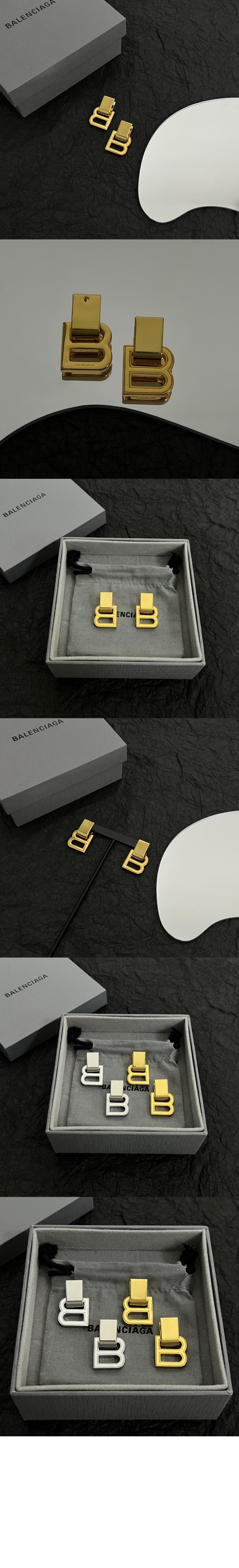 발렌시아가 아워글래스 귀걸이 722029