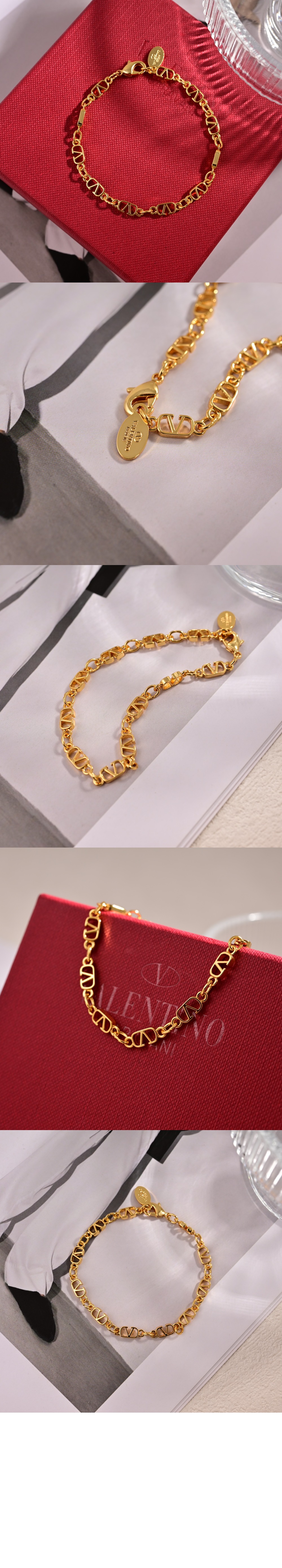 발렌티노 크리스털 브레이슬릿