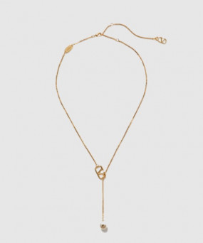 발렌티노 메탈 네크리스