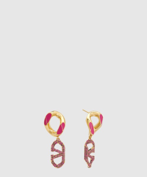 발렌티노 금속 이어링