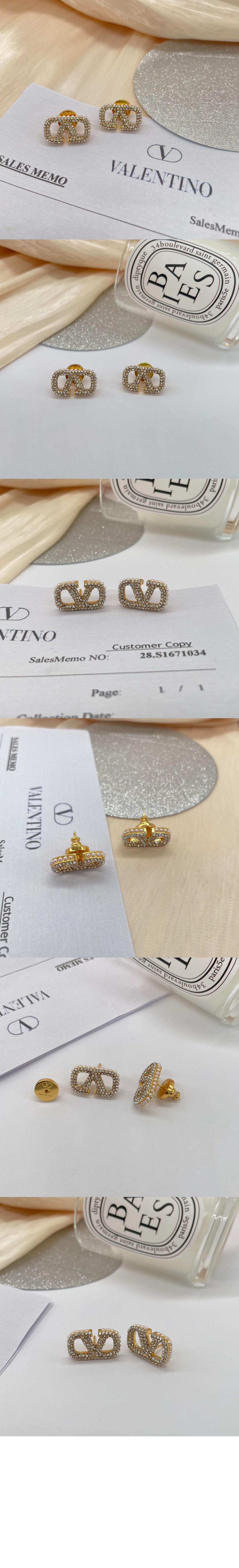 발렌티노 스와로브스키 이어링