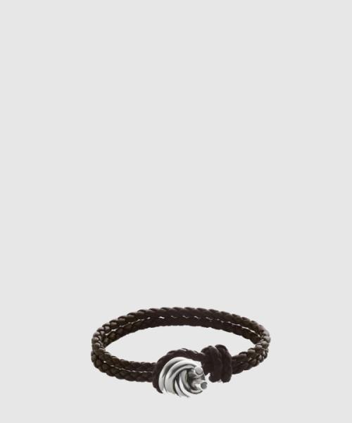 보테가베네타 놋 가죽 브레이슬릿 815938