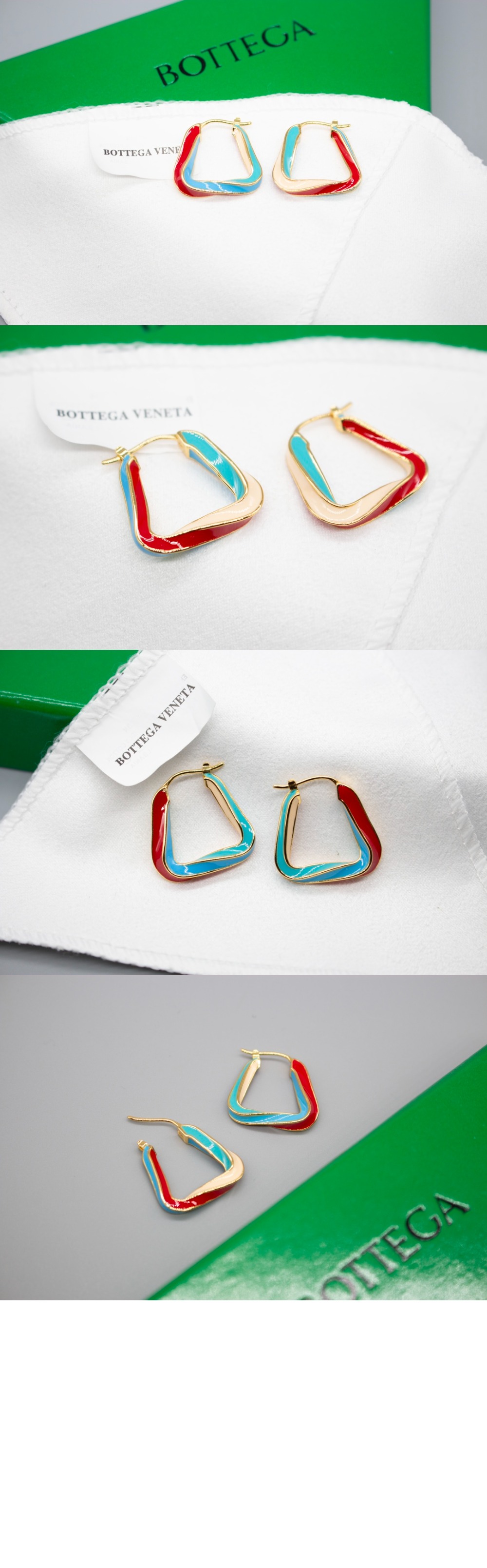 보테가베네타 법랑 이어링 775180