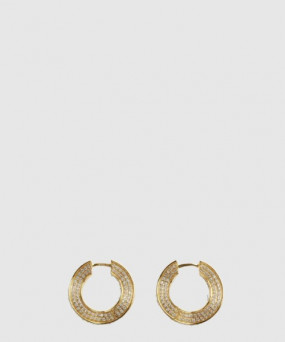 보테가베네타 곡선 이어링 742096