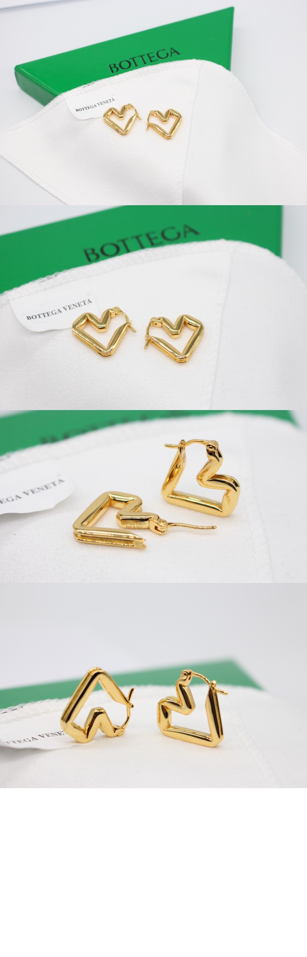 보테가베네타 H 빔 이어링 761599