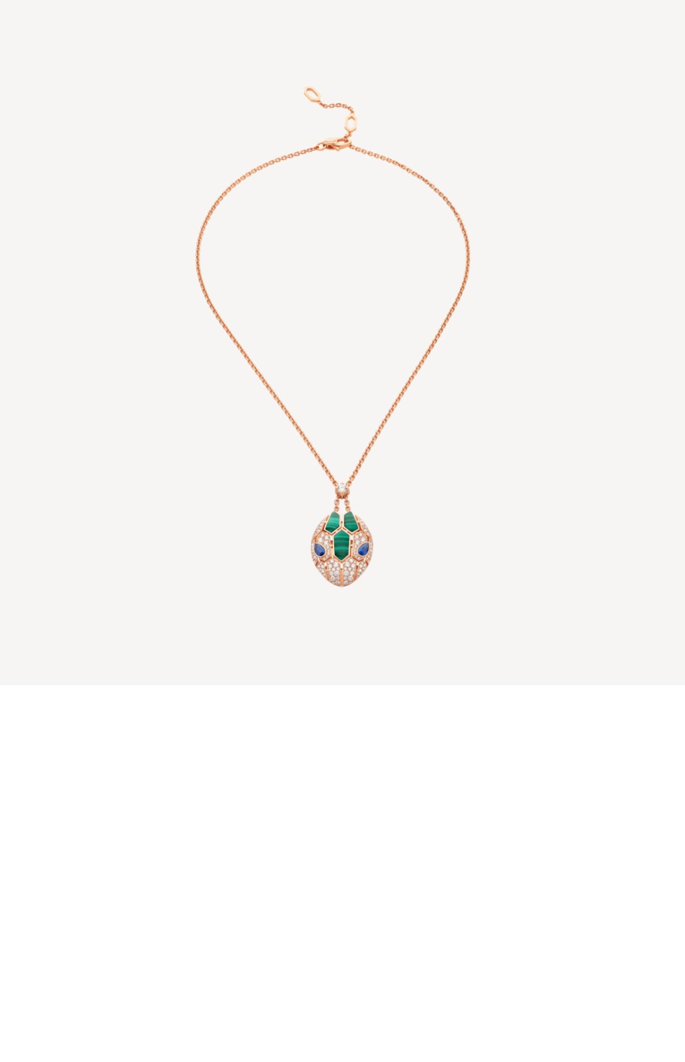 불가리 세르펜티 세두토리 네크리스 356782