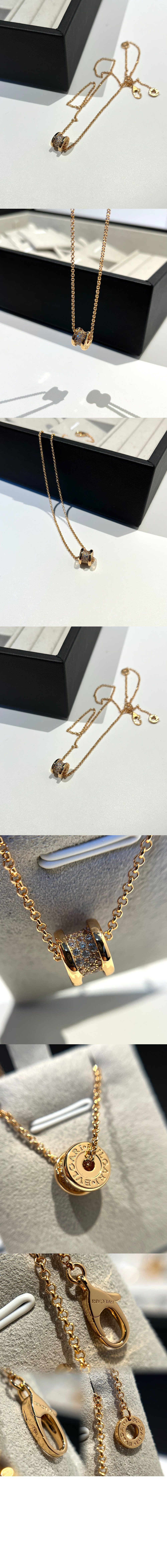 불가리 비제로원 네크리스 357496