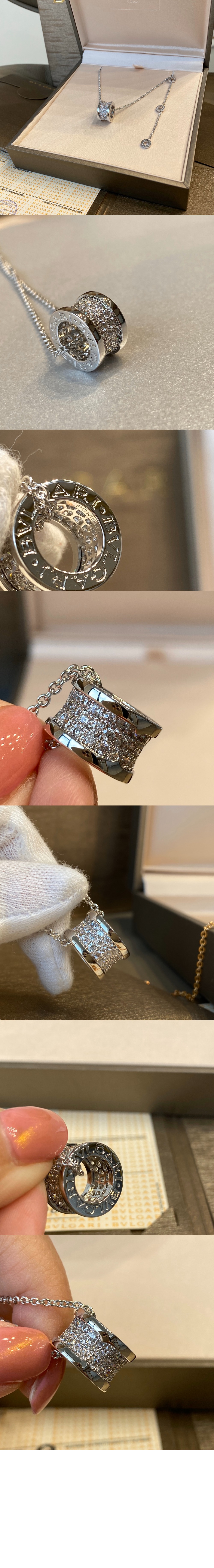 불가리 비제로원 네크리스 346167